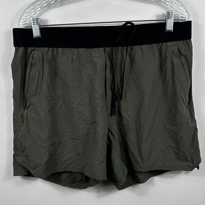 Ten Thousand Men’s Tactical Shorts 5” Unlined OD Green Size XL